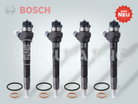 4 x BOSCH Injektor VW AUDI 2,0 TDI 0 445 110 369 0 986...